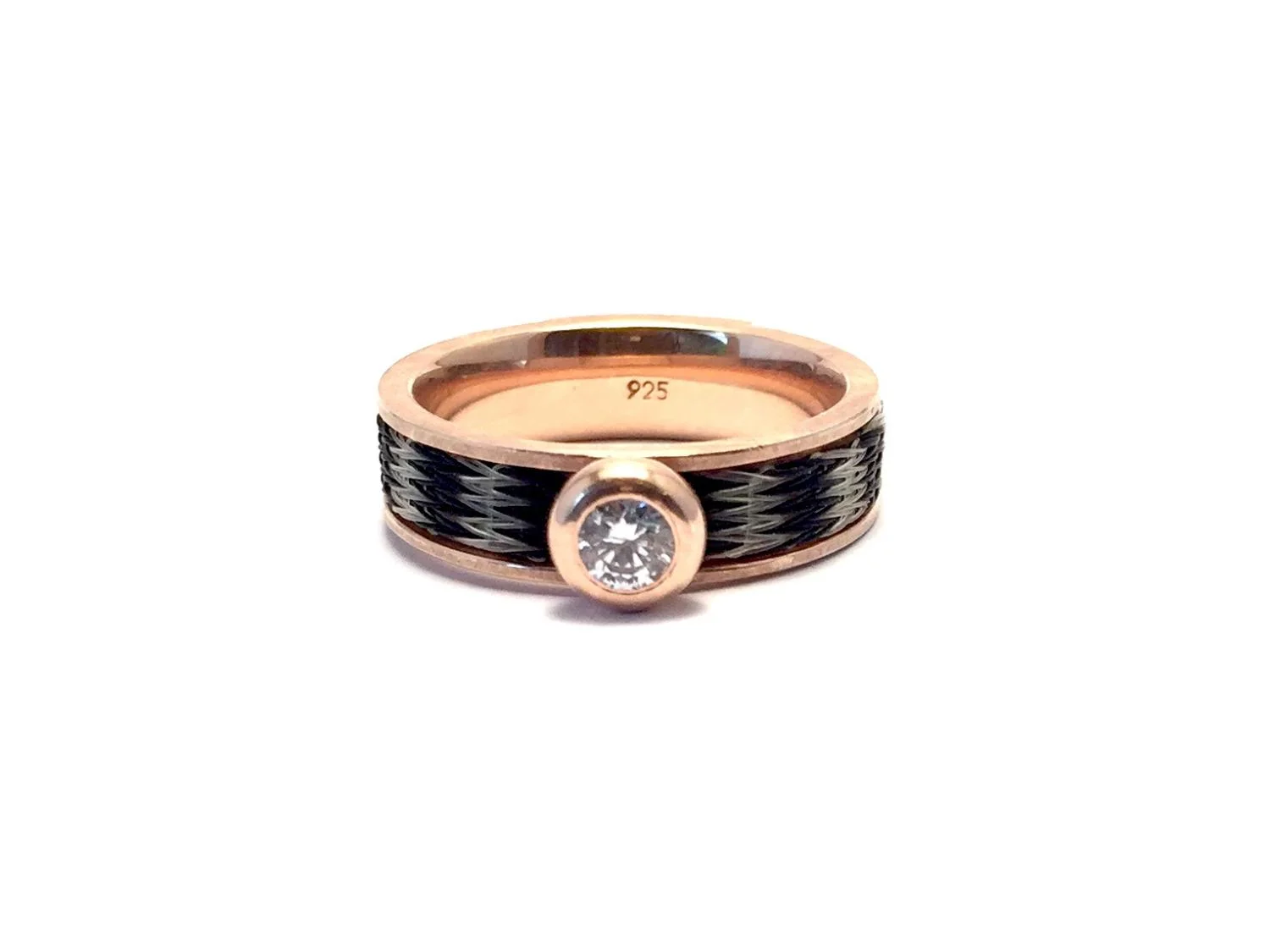 Silberring – Swarovski-Stein